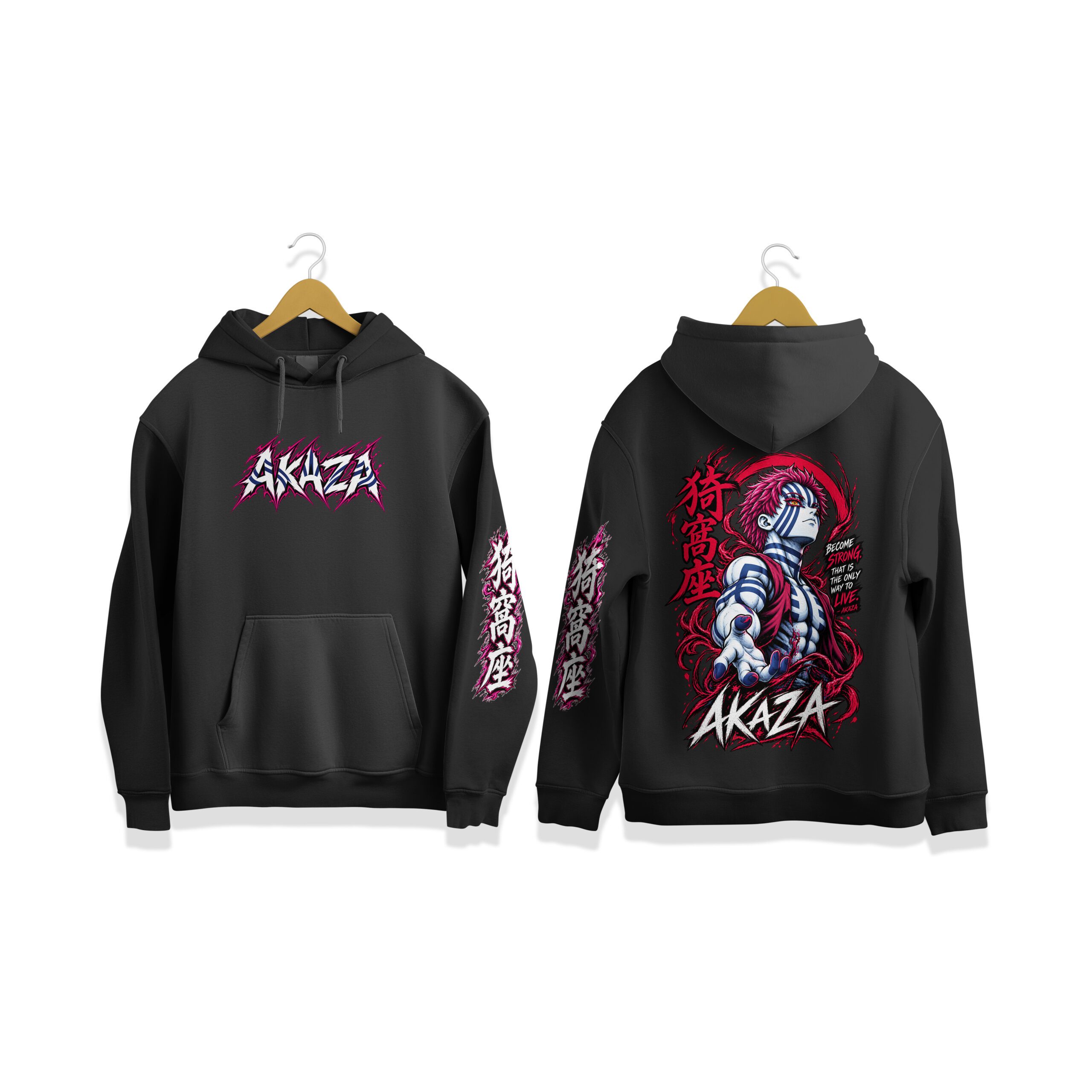 Akaza Hoodie - Demon Slayer